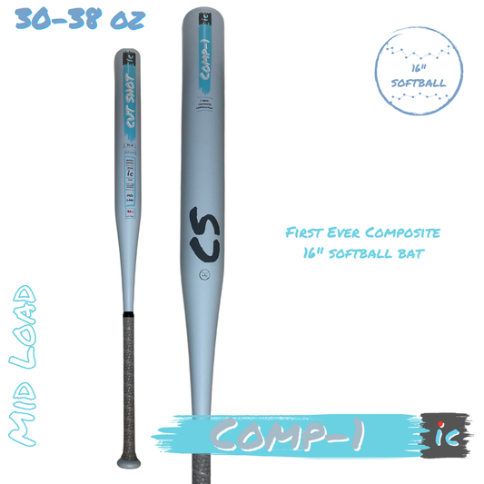 2025 Cut Shot Comp-1 Composite 16" Softball Bat