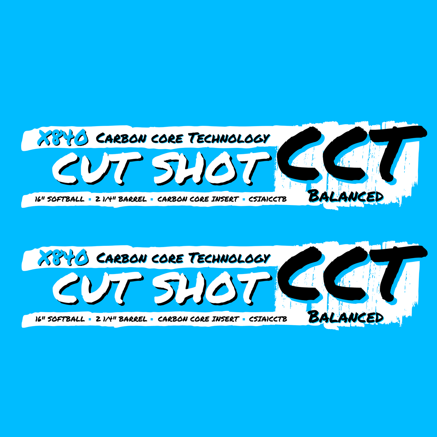 Cut Shot CCT 16" Softball Bat (Balanced)