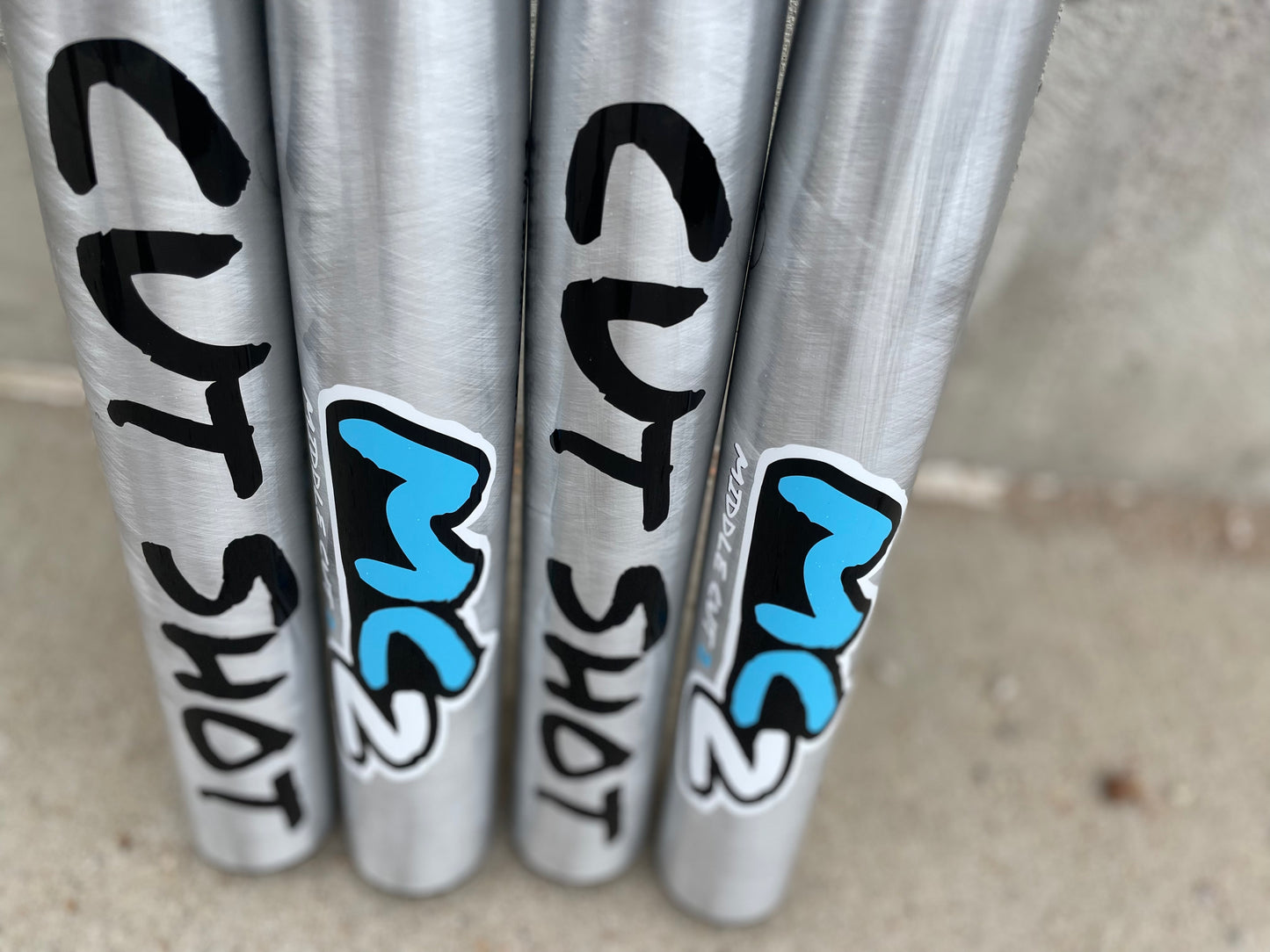 2025 Middle Cut 2 End Loaded 2-Piece Hybrid 16" softball bat