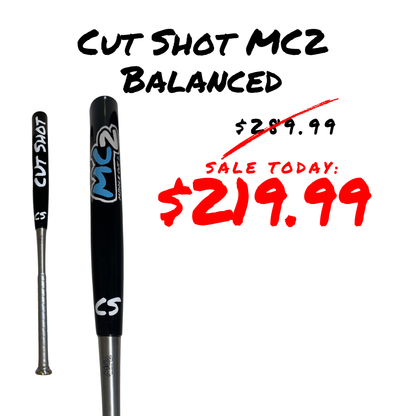 2025 Middle Cut 2 Balanced 2-Piece Alloy 16" softball bat