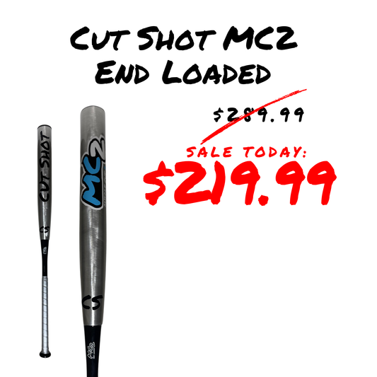 2025 Middle Cut 2 End Loaded 2-Piece Hybrid 16" softball bat